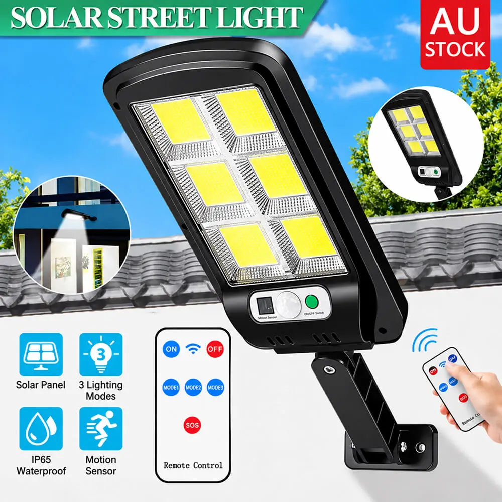 40W 120 LED Solar Sensor Light – Smart Outdoor লাইট